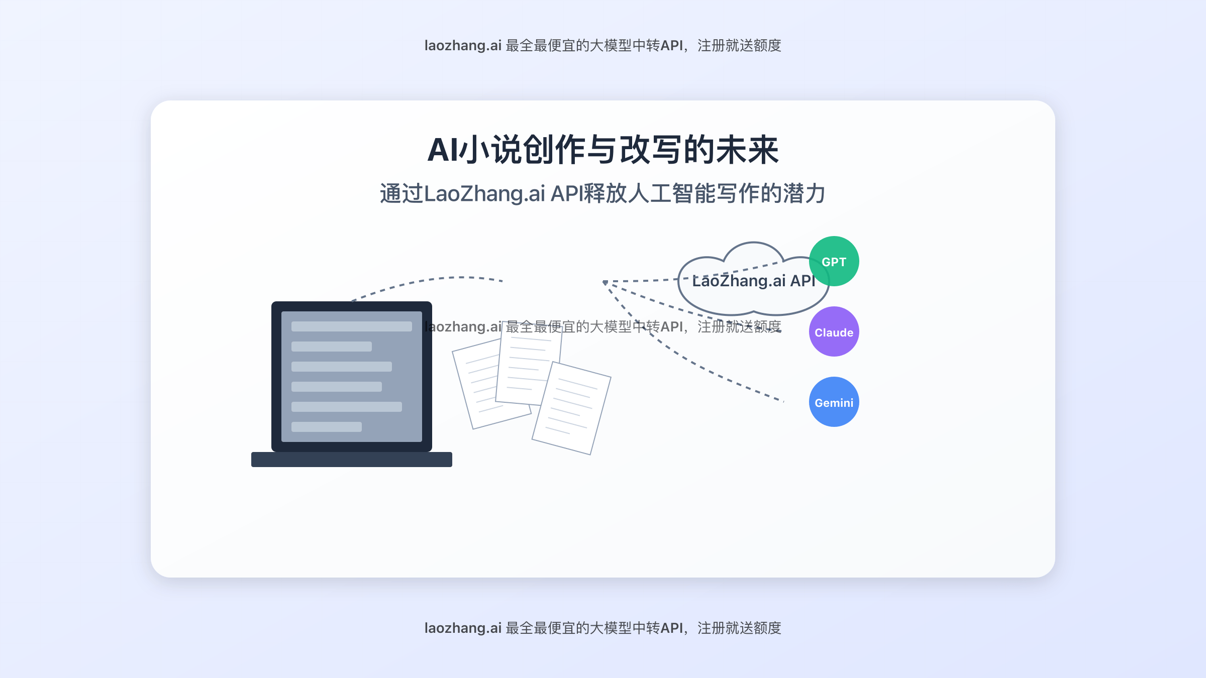 2025年AI小说创作与改写指南：使用LaoZhang.ai API提升写作效率