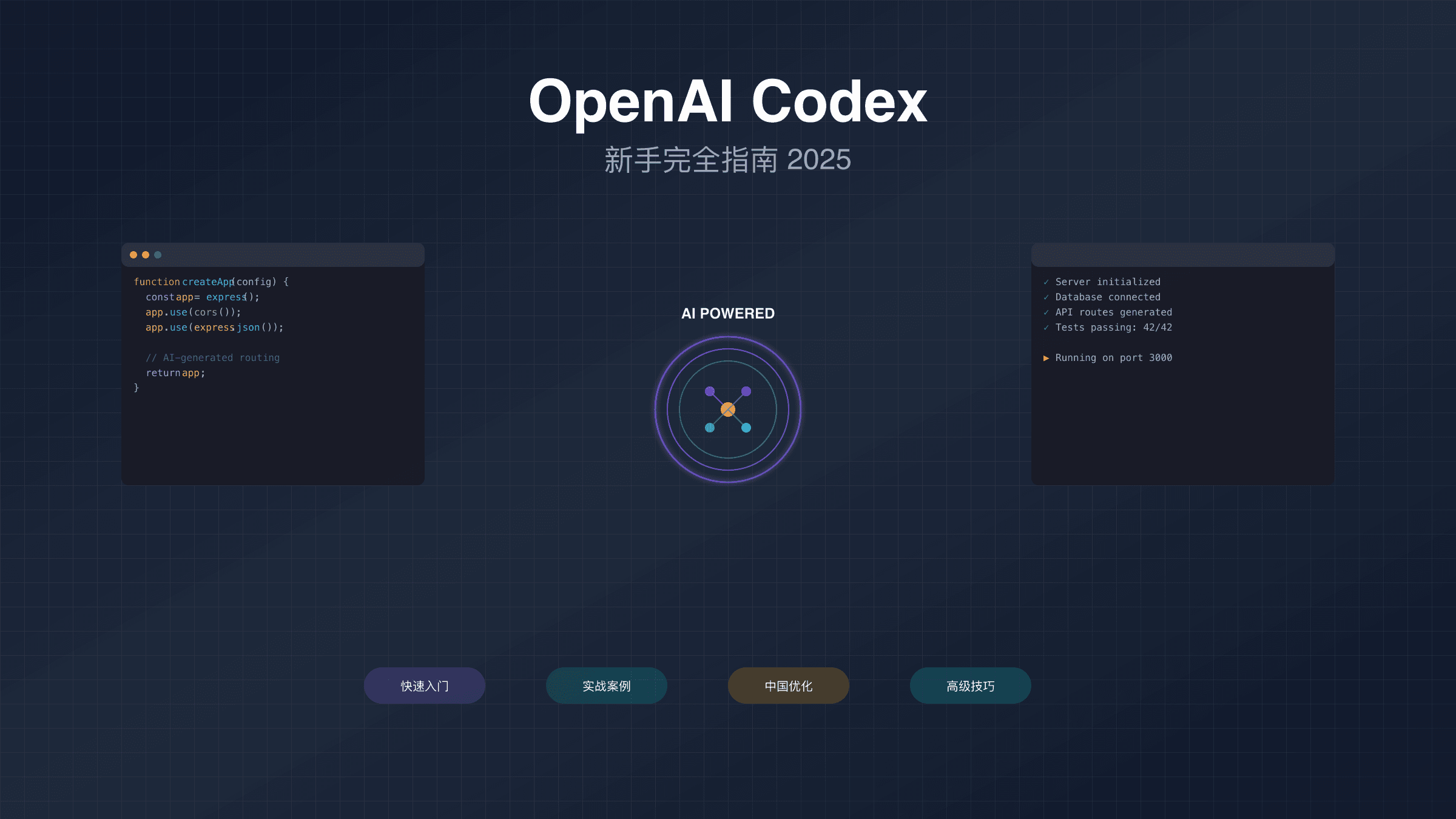 OpenAI Codex 新手教程：2025年最全面的AI编程助手入门指南