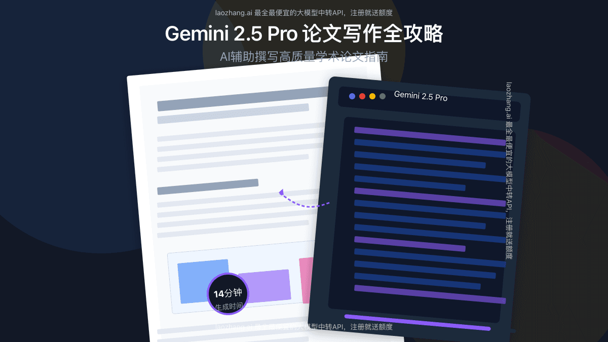 2025 Gemini 2.5 Pro论文写作全攻略：AI撰写高质量学术论文【专业技巧】