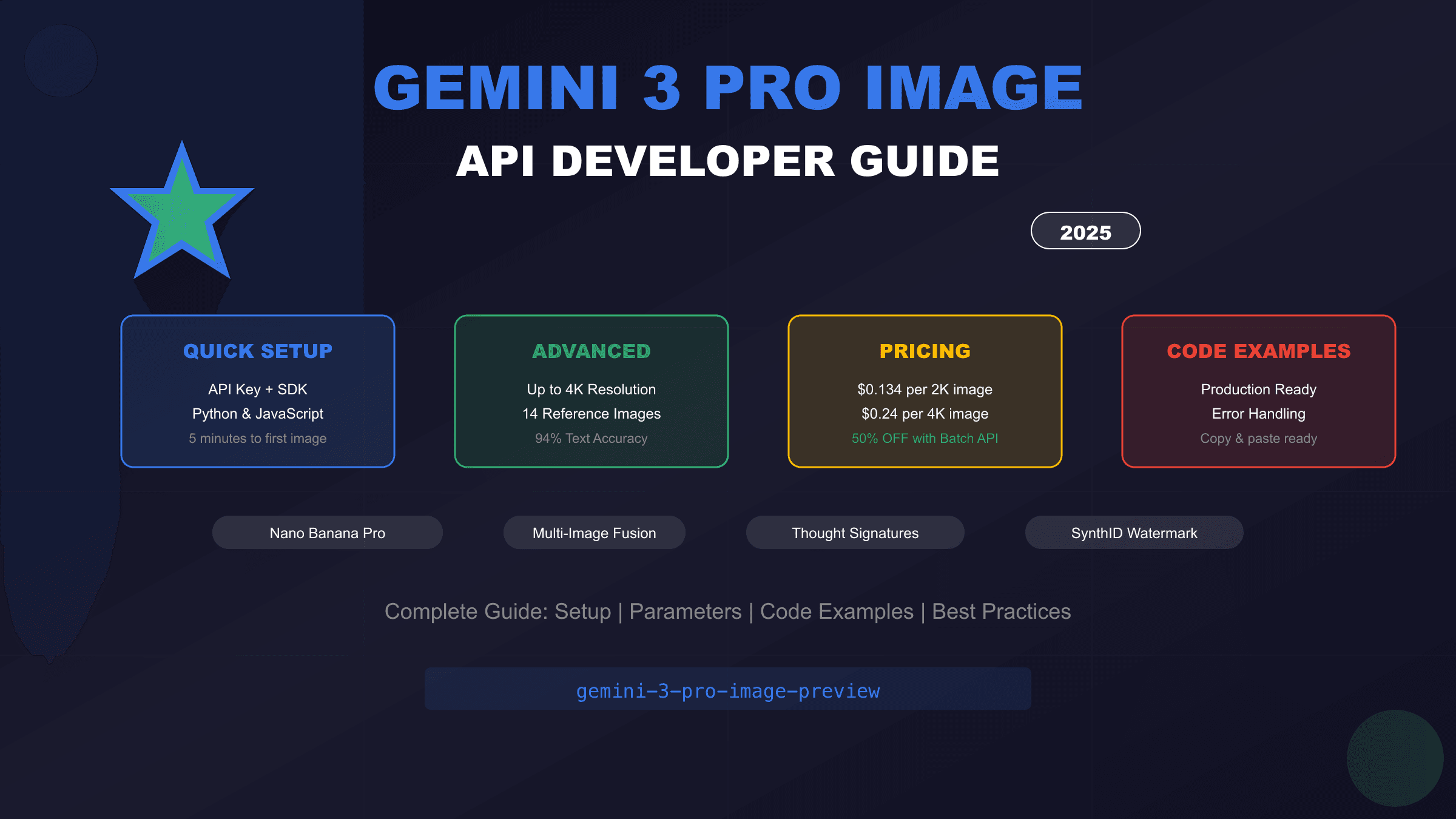 Gemini 3 Pro Image API: Complete Developer Guide 2025 (Nano Banana Pro)