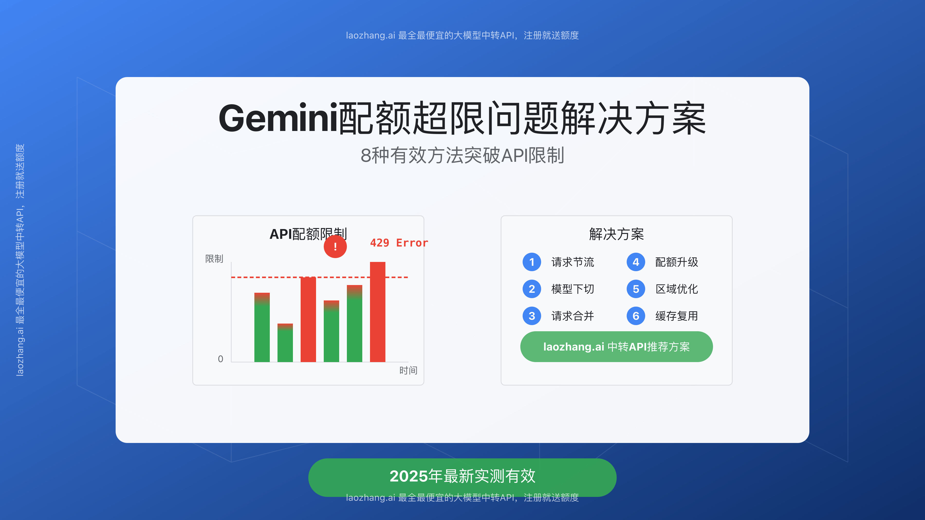 Gemini配额超限(Quota Exceeded)终极解决方案：2025年最新8种实用修复技巧