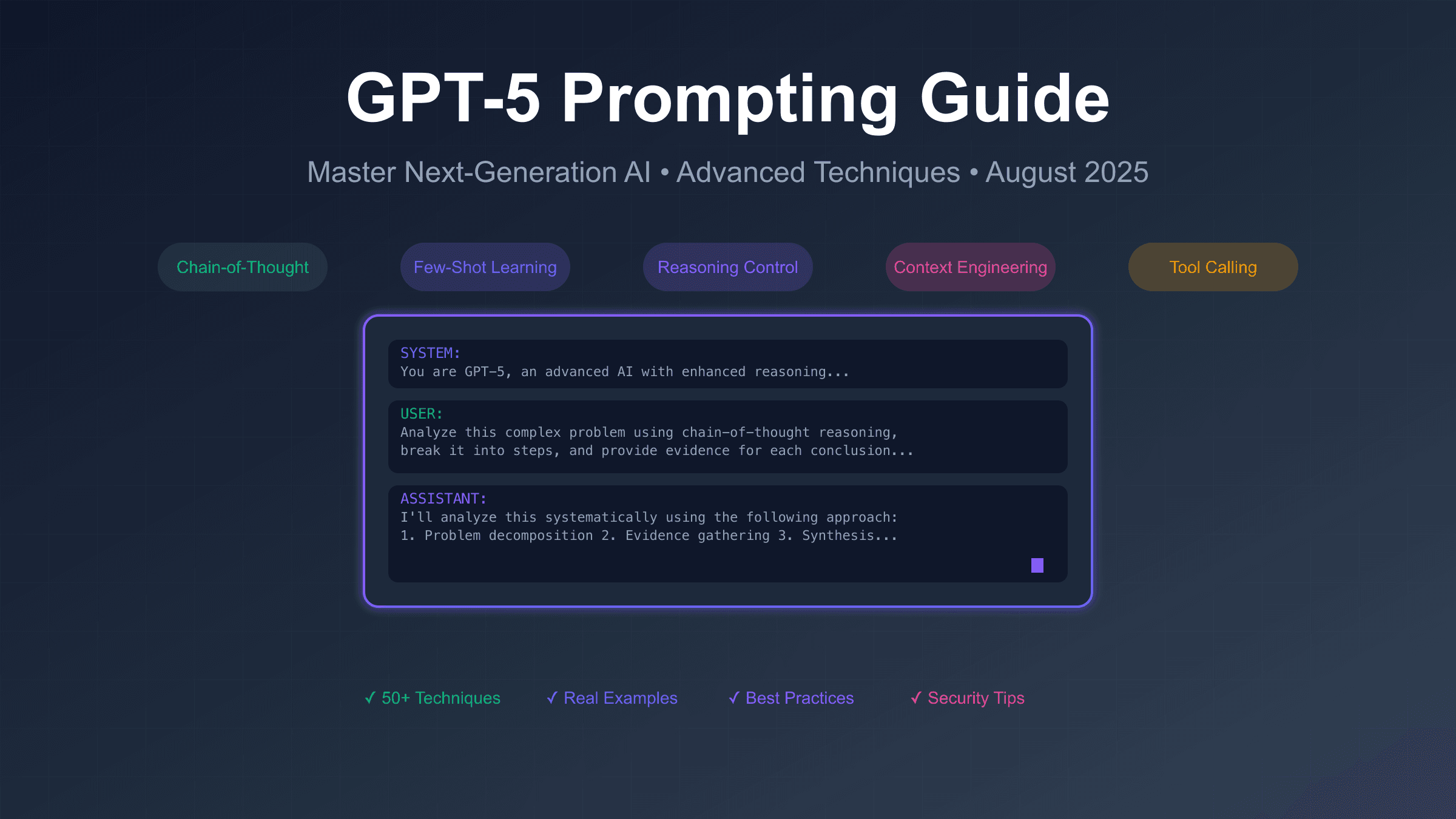 GPT-5 Prompting Guide: Master OpenAI Prompt Optimizer & Reasoning Control [August 2025]
