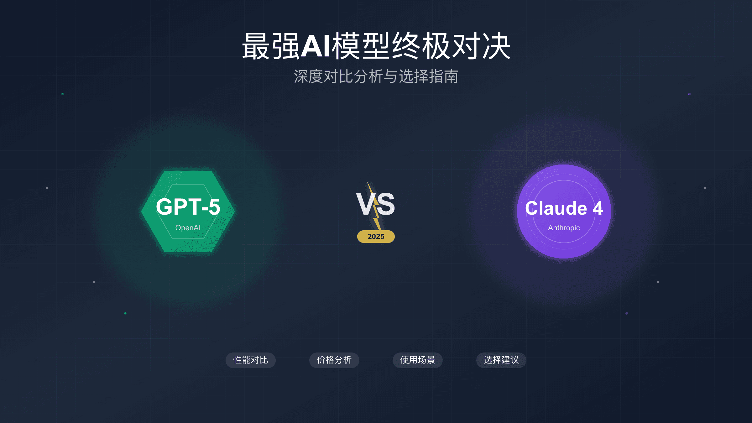 GPT-5 vs Claude 4：2025年最强AI模型深度对比分析