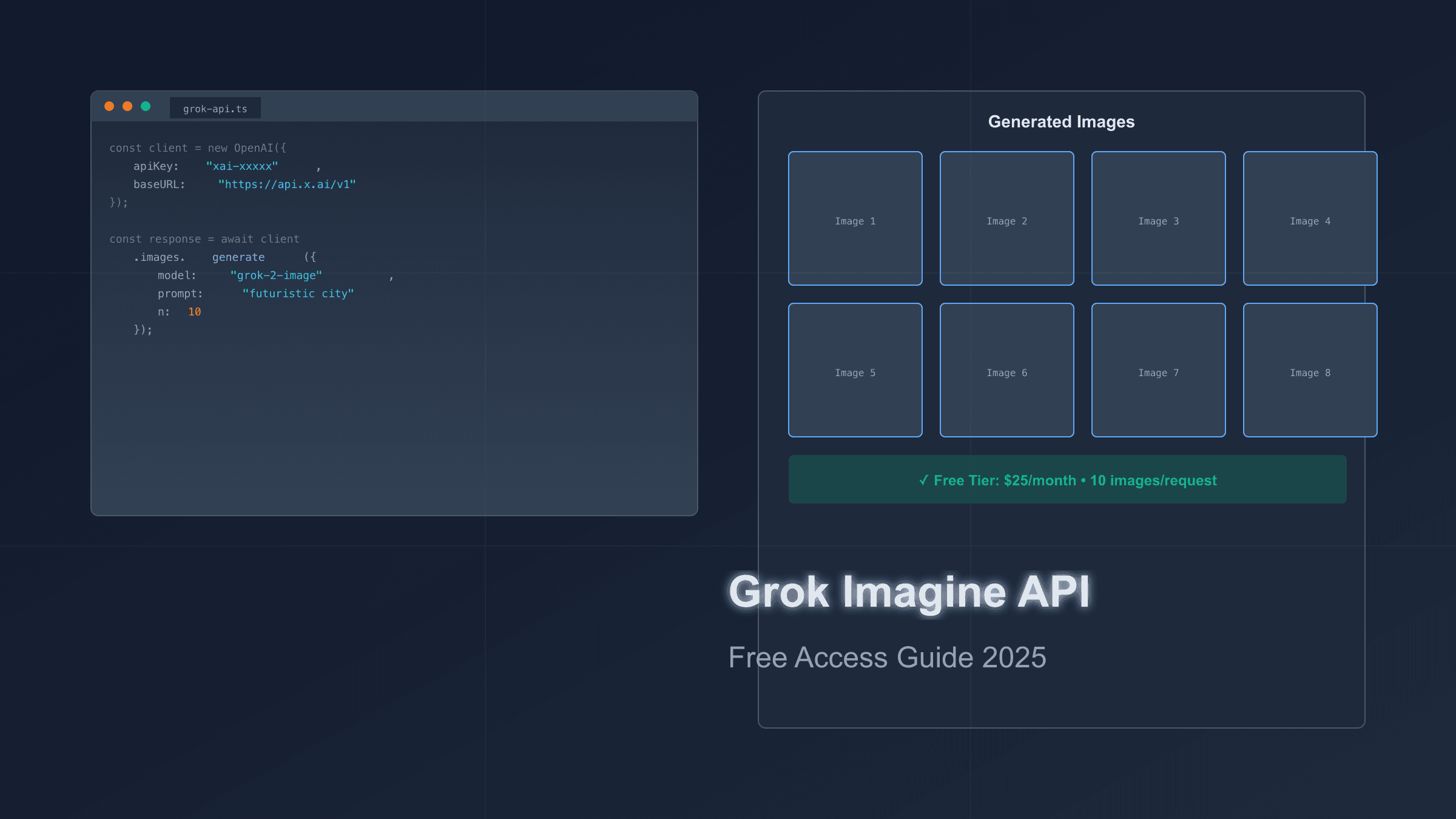 Grok Imagine API免费使用完整指南：限制、成本与中国访问方案