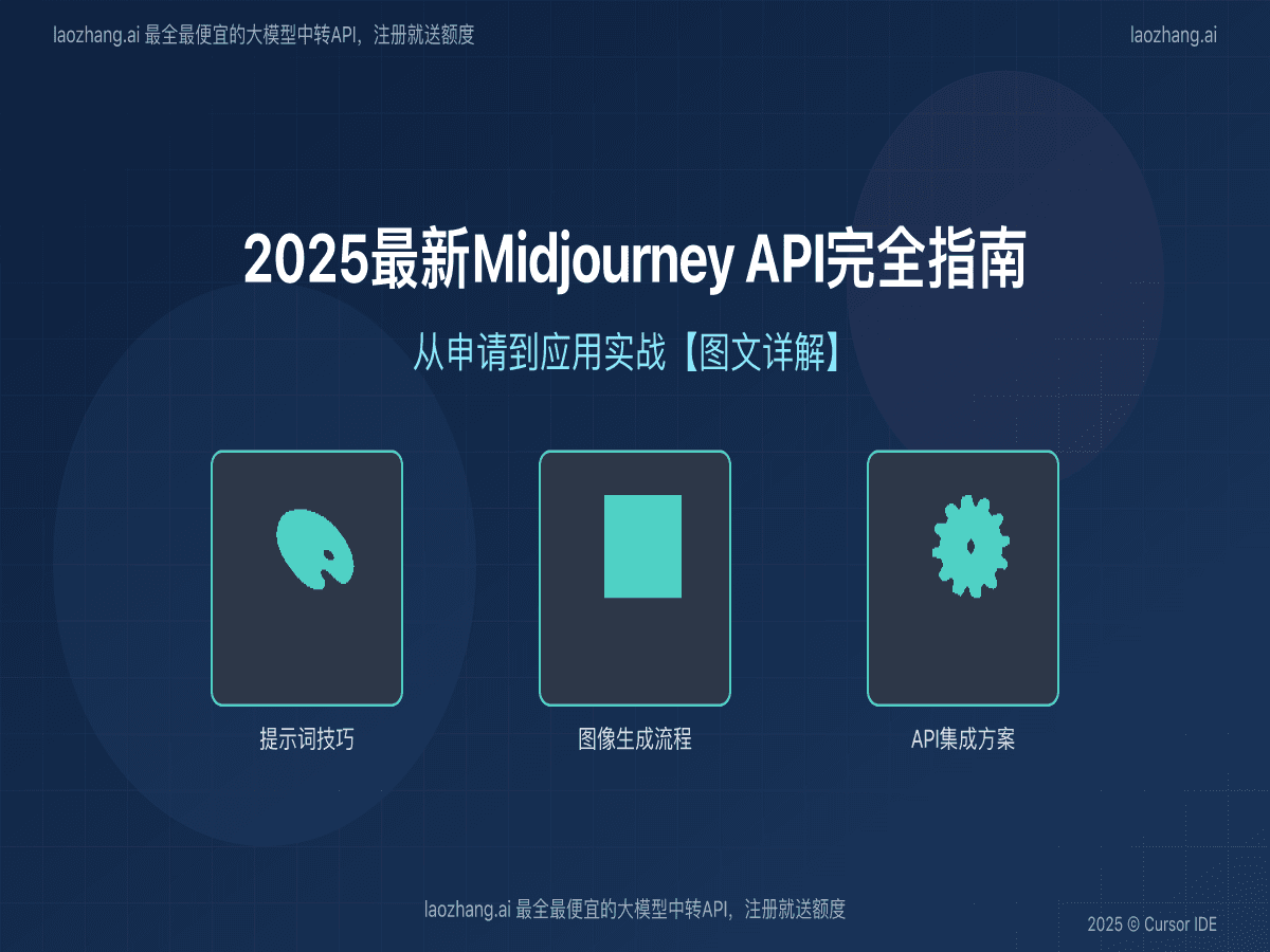 2025最新Midjourney API完全指南：从申请到应用实战【图文详解】