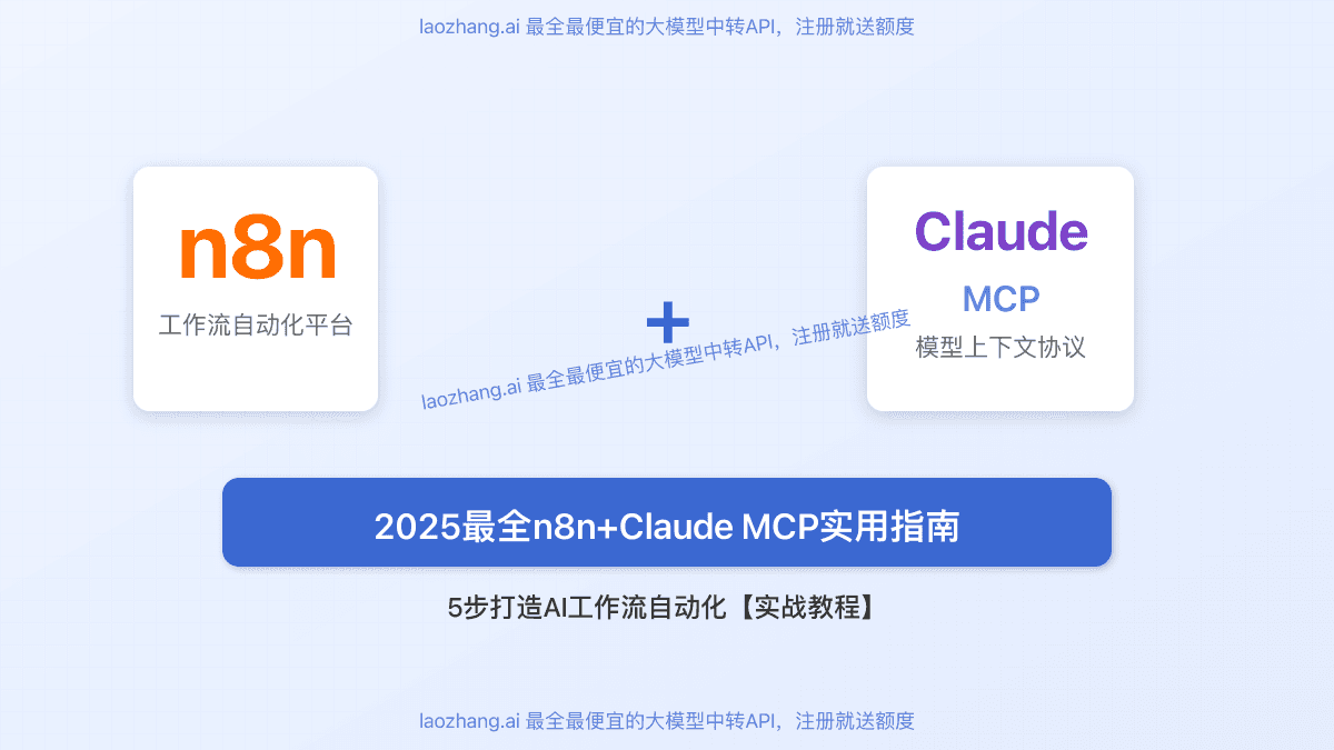 2025最全n8n+Claude MCP实用指南：5步打造AI工作流自动化【实战教程】