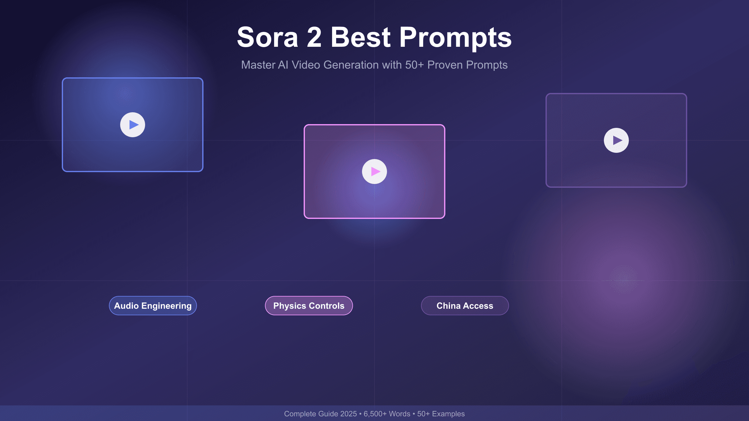 Sora 2 Best Prompts: Complete Guide to AI Video Generation in 2025