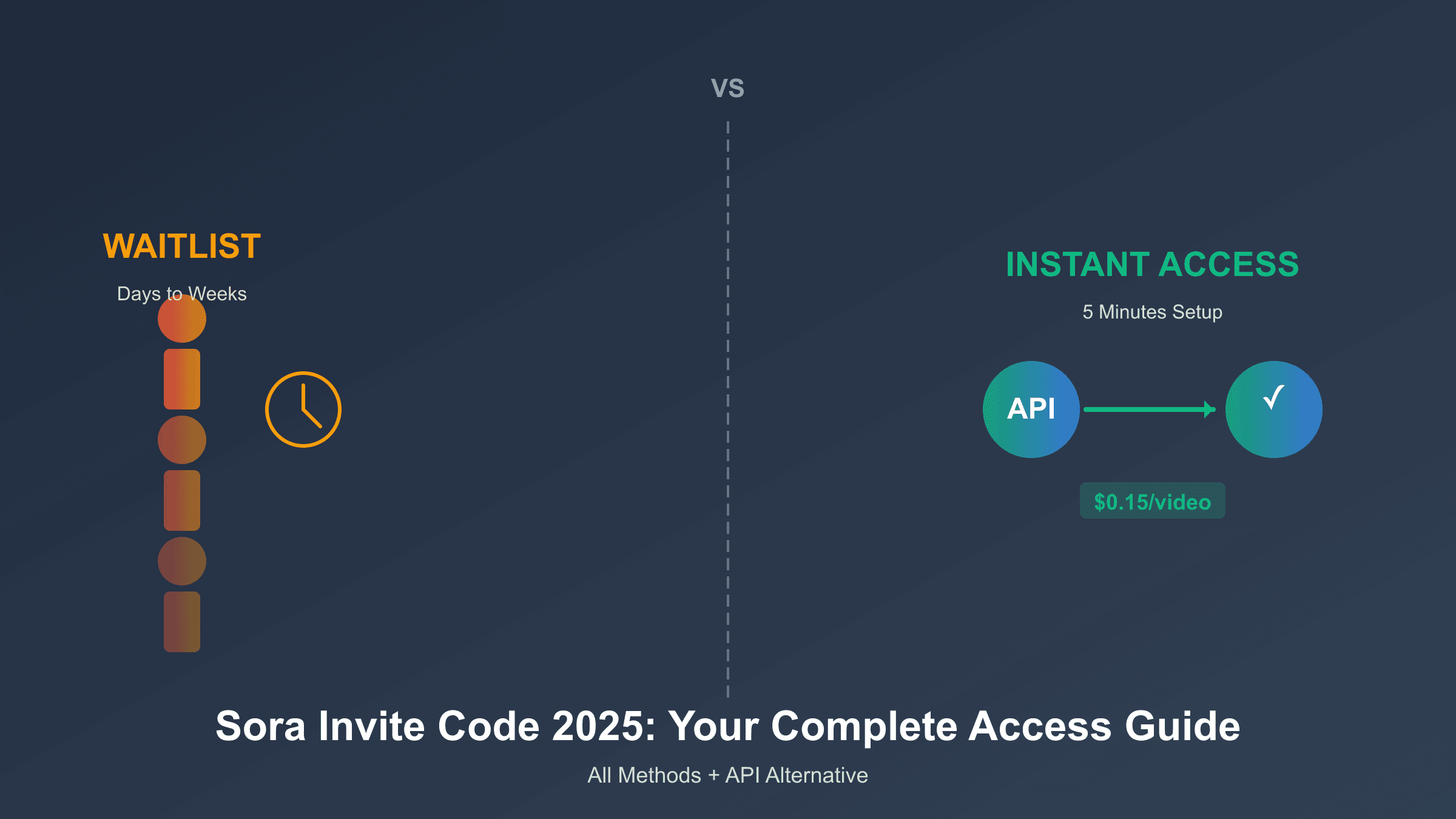 Sora Invite Code 2025: Complete Access Guide + API Alternative