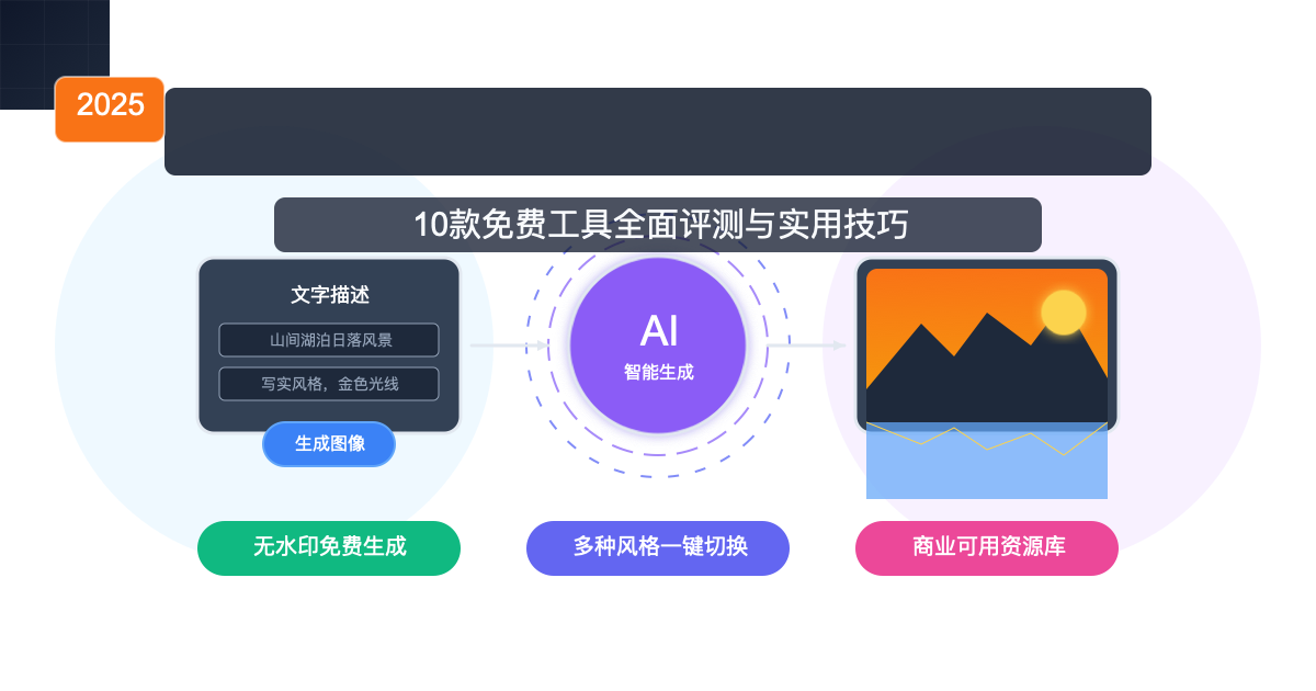 AI生成图片工具指南封面
