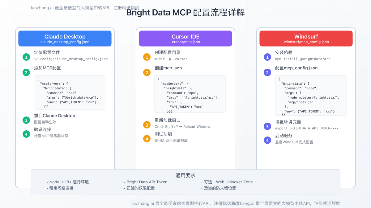 Bright Data MCP 配置流程详解