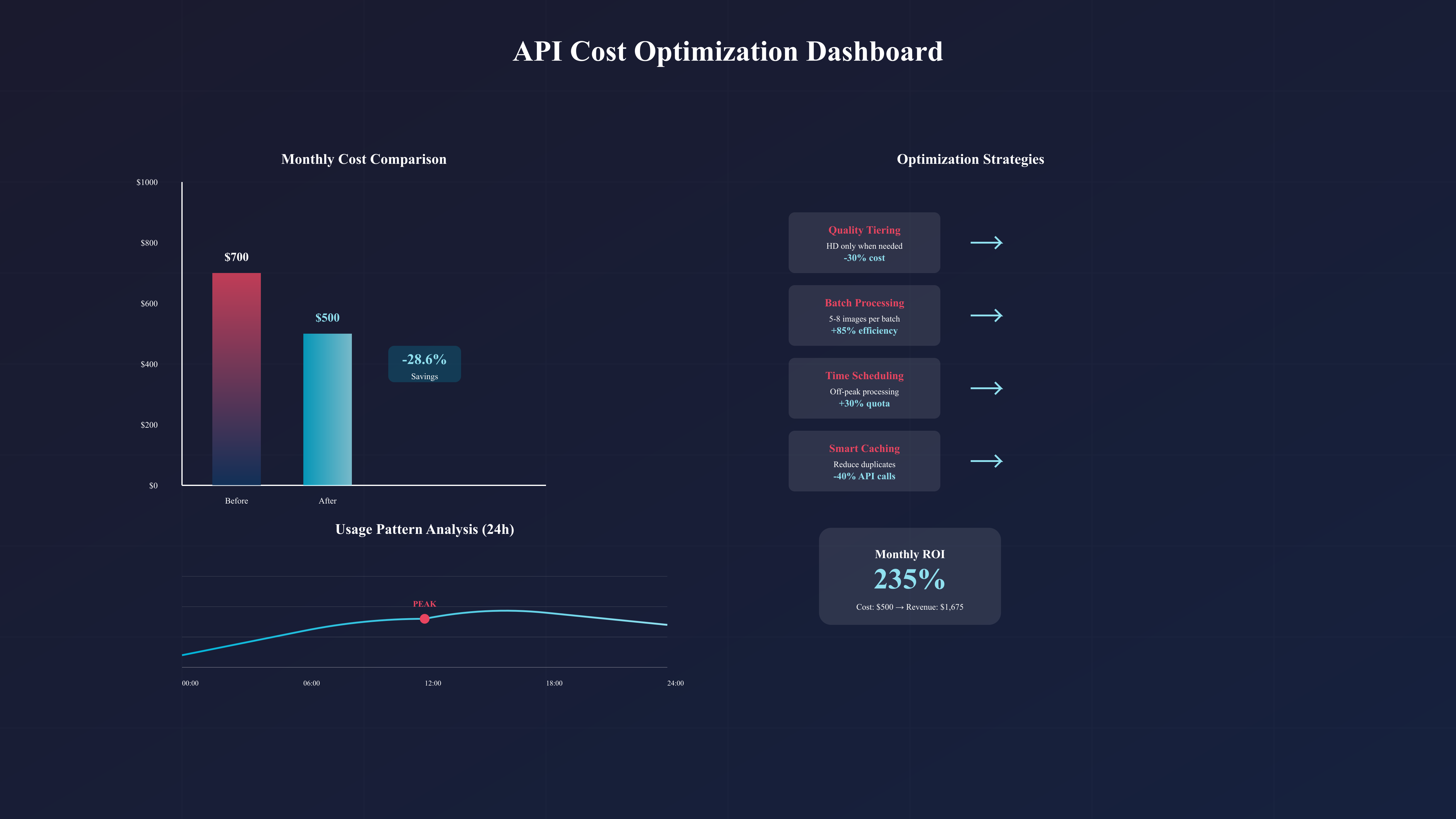 API Cost Optimization Dashboard