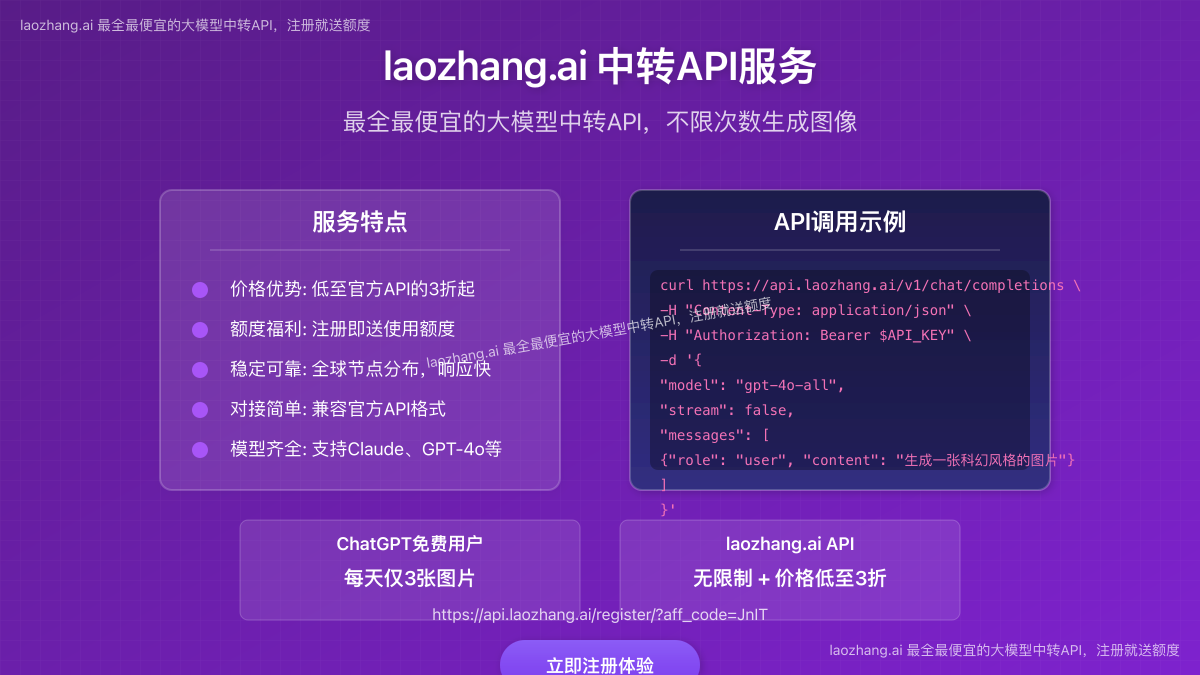 laozhang.ai API服务介绍