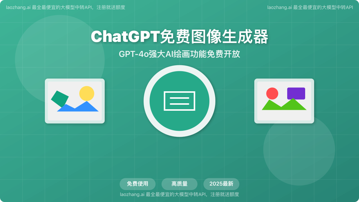 ChatGPT免费图像生成器功能展示