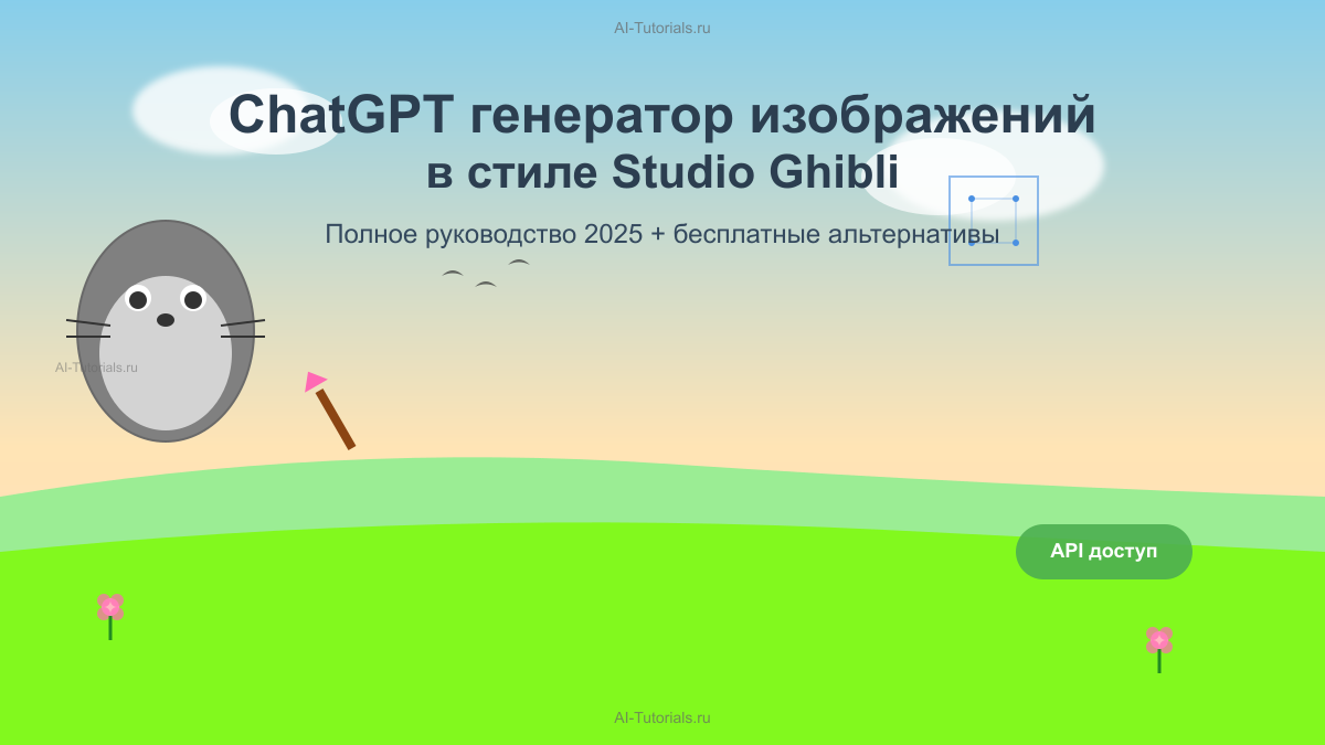 Генератор изображений в стиле Studio Ghibli - обзор возможностей