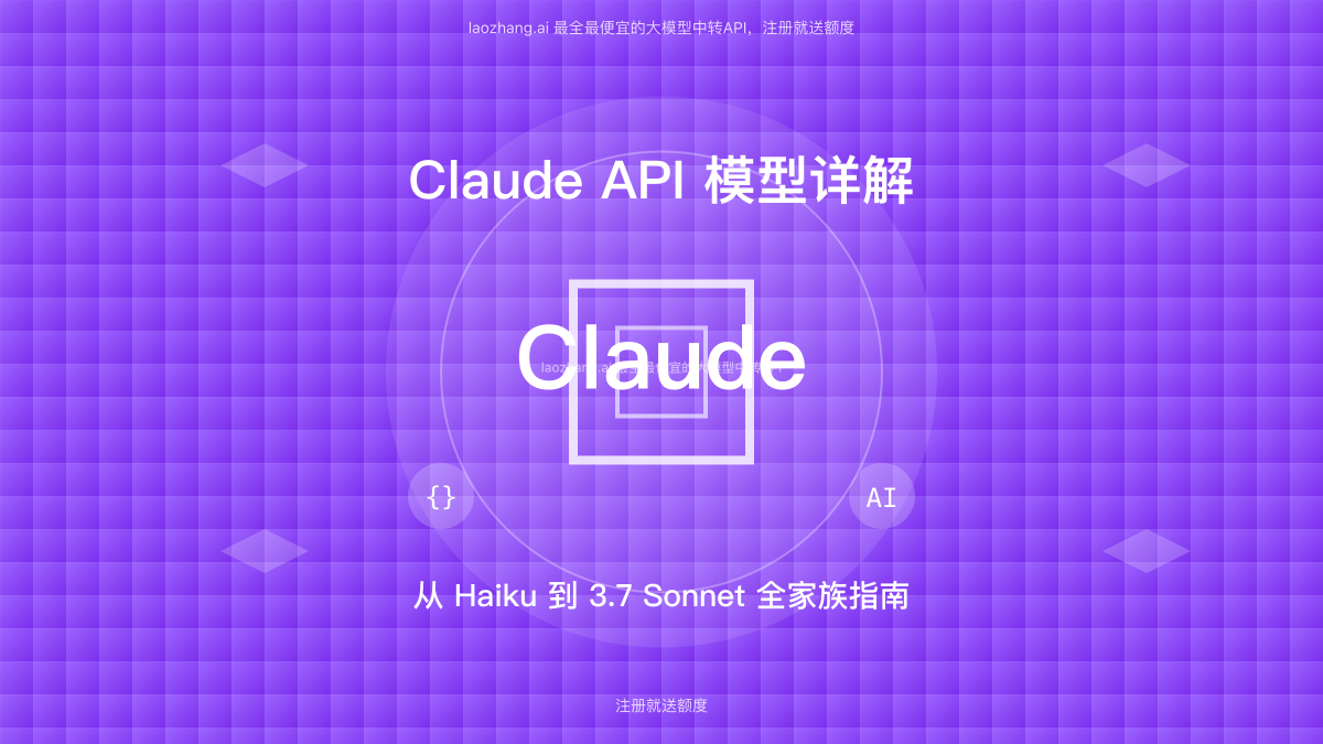 Claude API模型家族全面解析