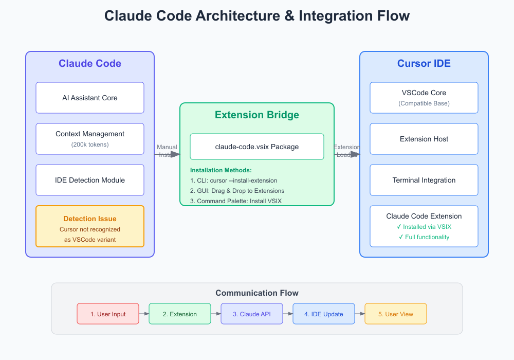 Claude Code Architecture and Integration Flow