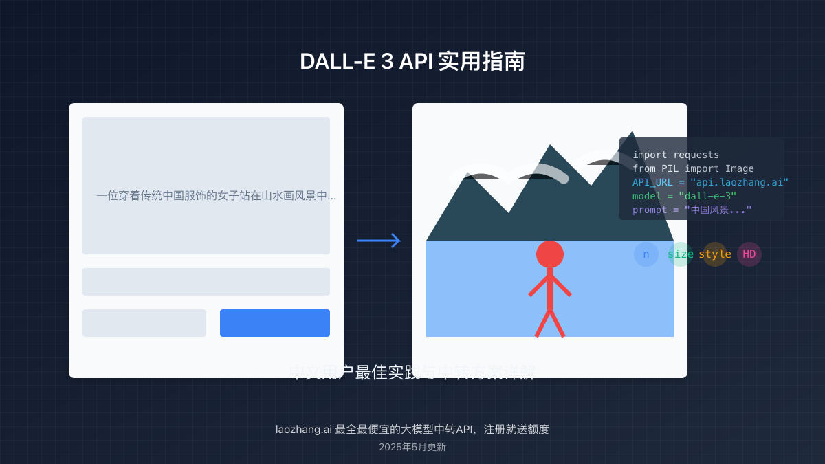 DALL-E 3 API实用指南封面图