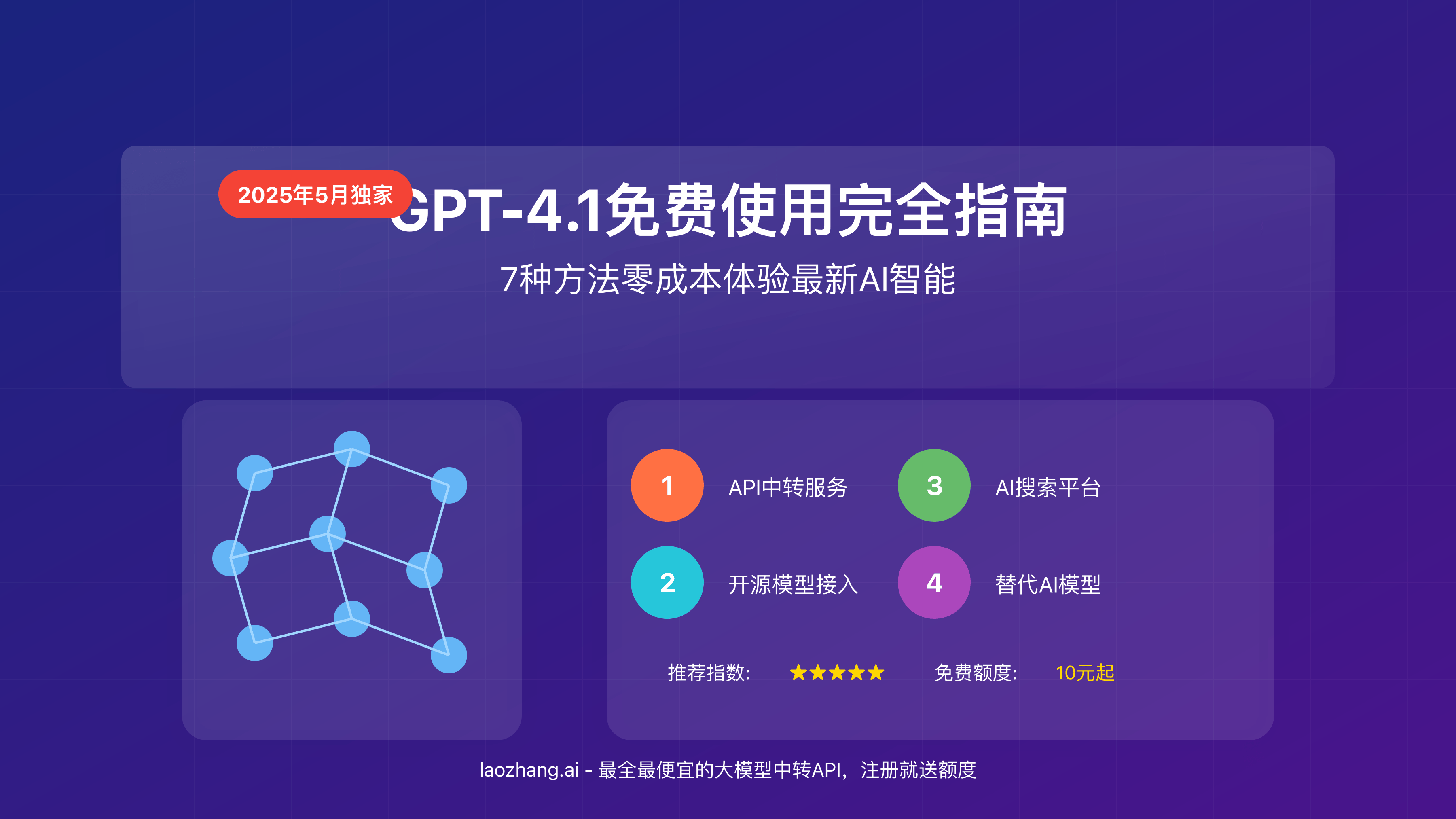 免费使用ChatGPT 4.1指南封面图
