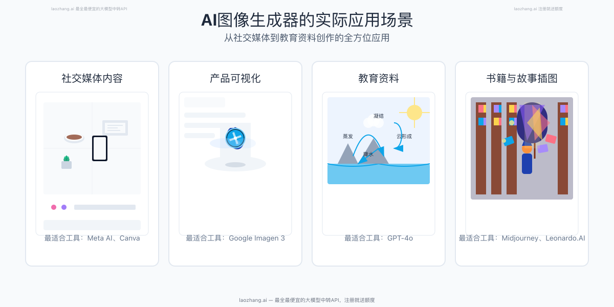 Real-world applications of AI image generation