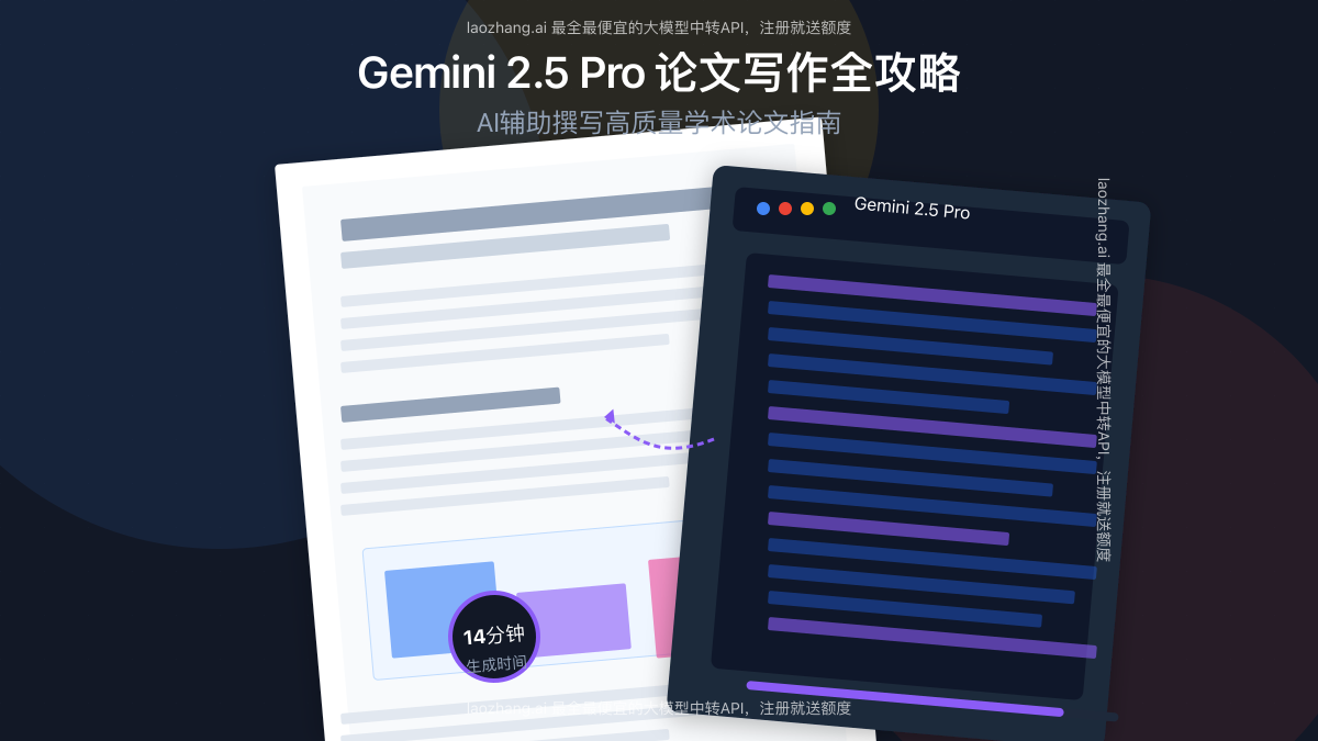 Gemini 2.5 Pro撰写高质量学术论文效果展示