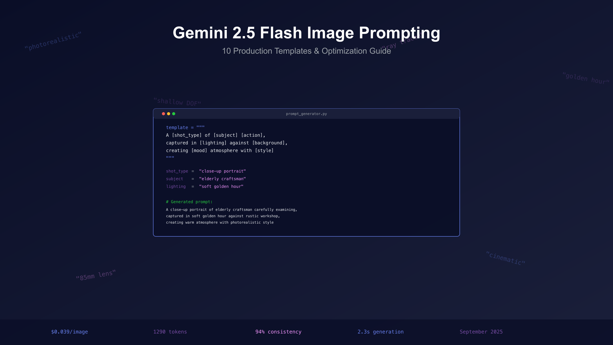 Gemini Flash Image Prompting Guide
