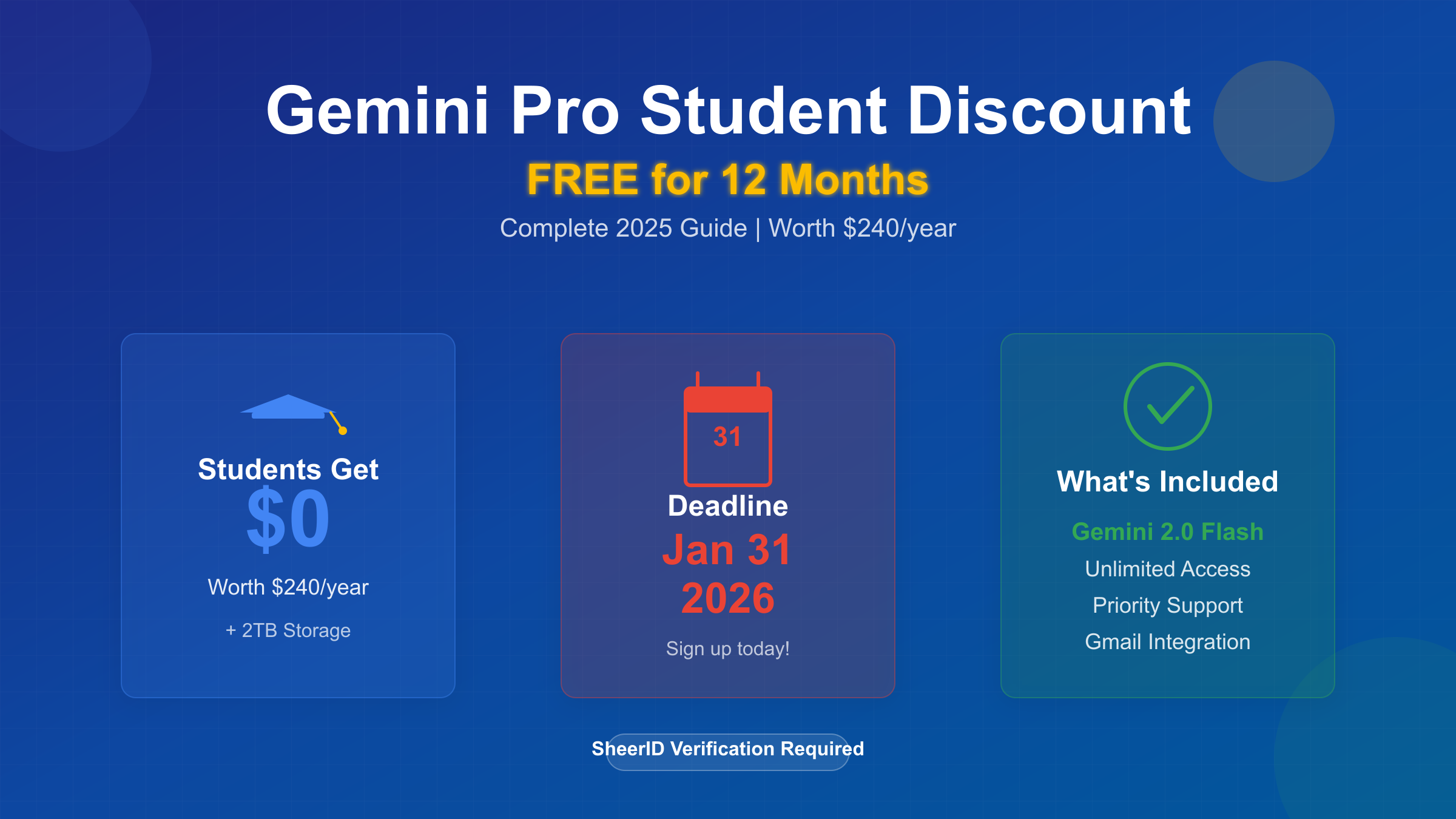 Gemini Pro Student Discount Overview