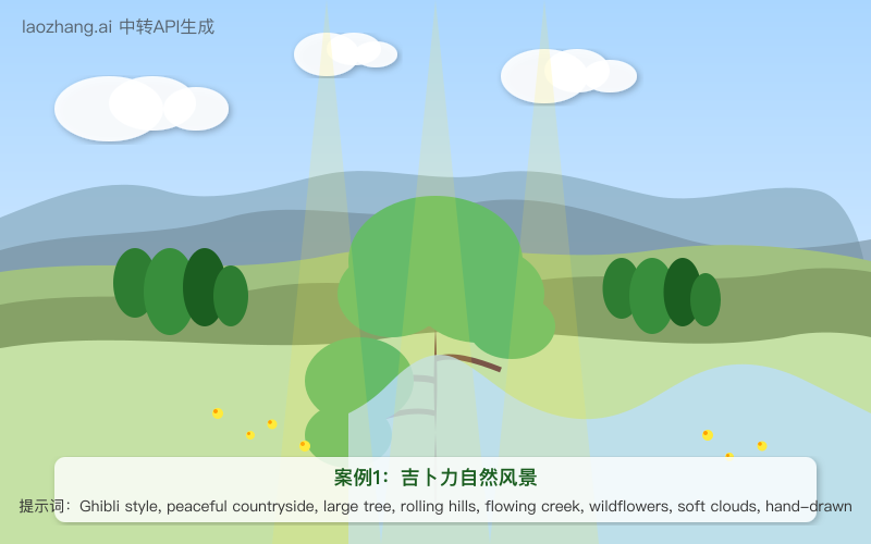 吉卜力风格个人肖像案例