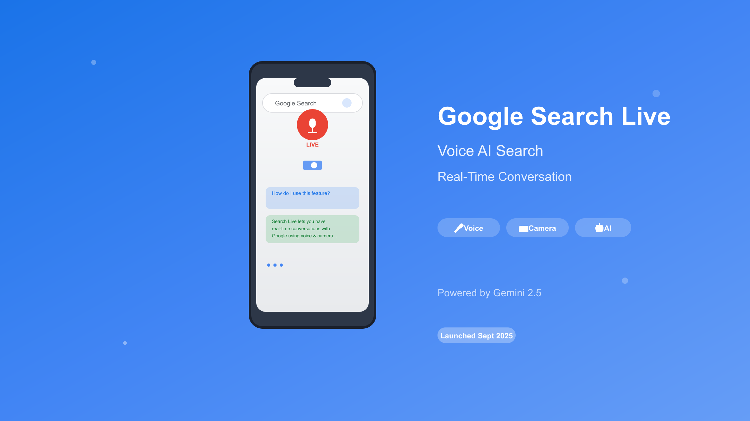 Google Search Live Interface