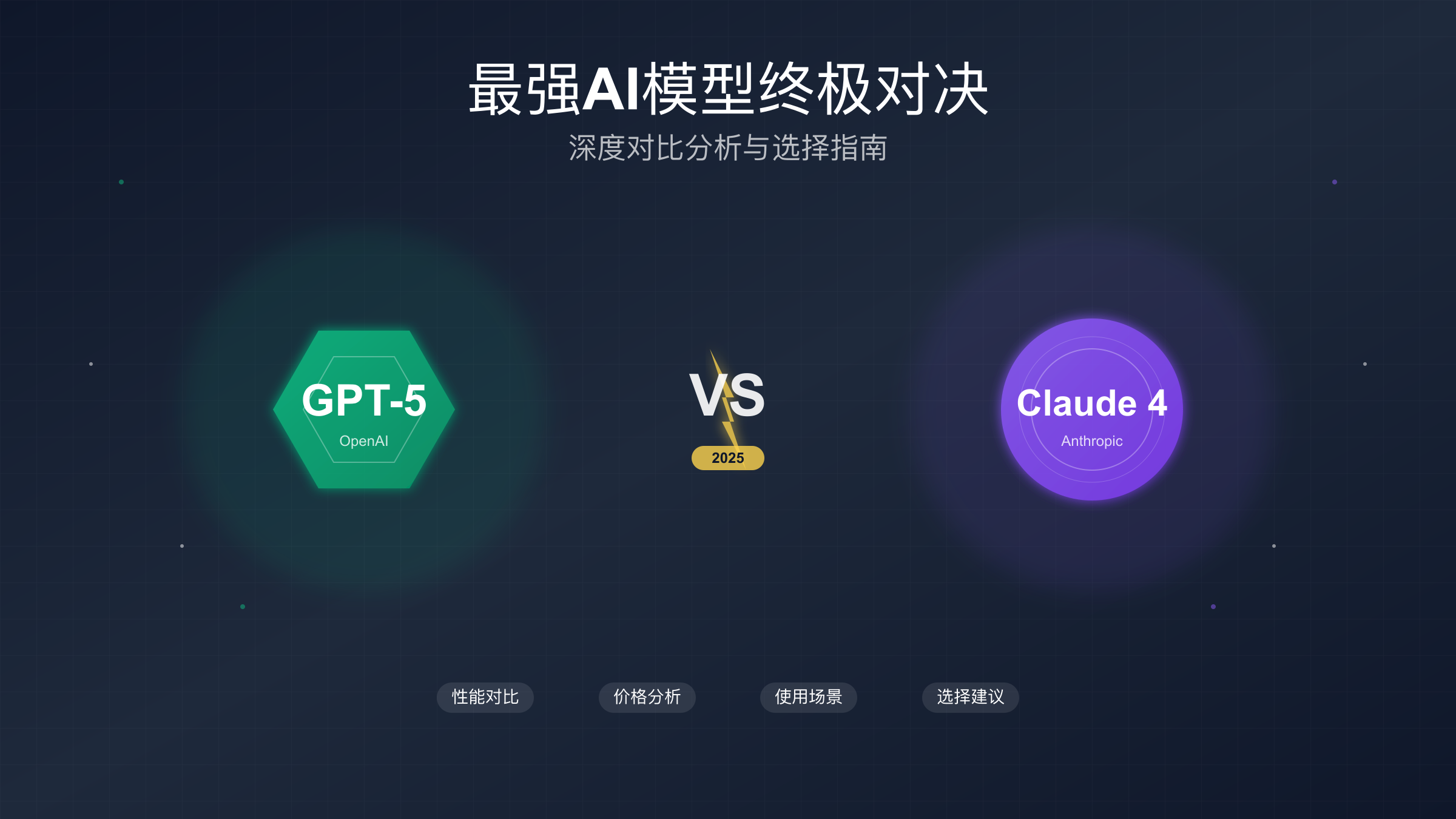 GPT-5 vs Claude 4深度对比分析