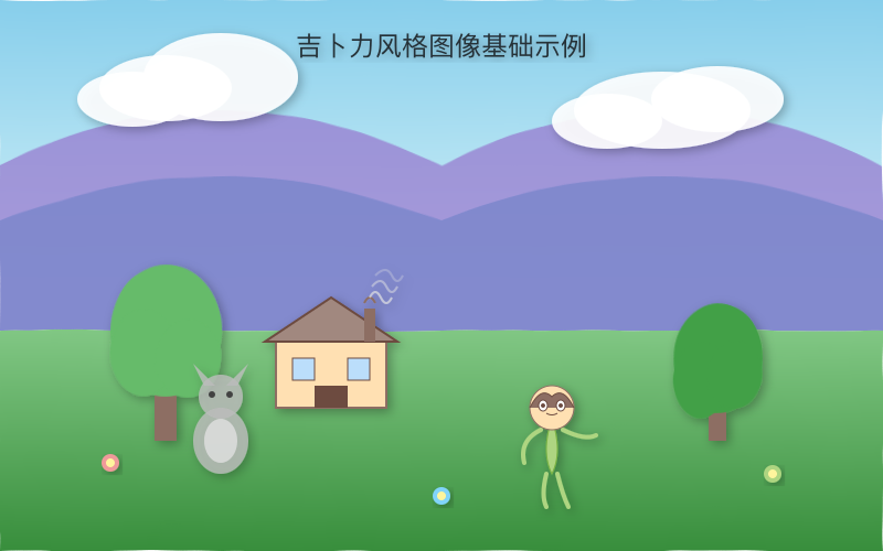 吉卜力风格GPT-4o图像生成效果示例-宫崎骏风格