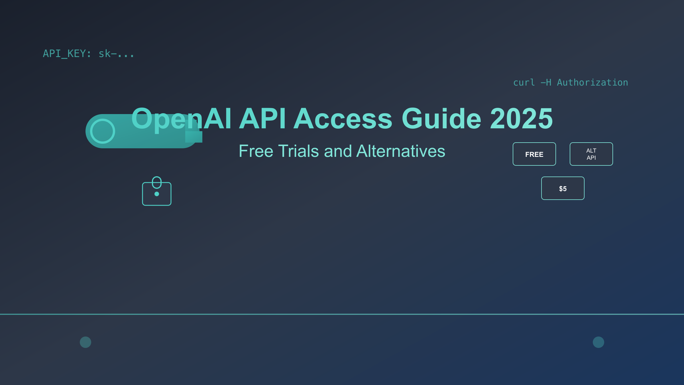 OpenAI API Access Guide 2025 - Free Trials and Alternatives