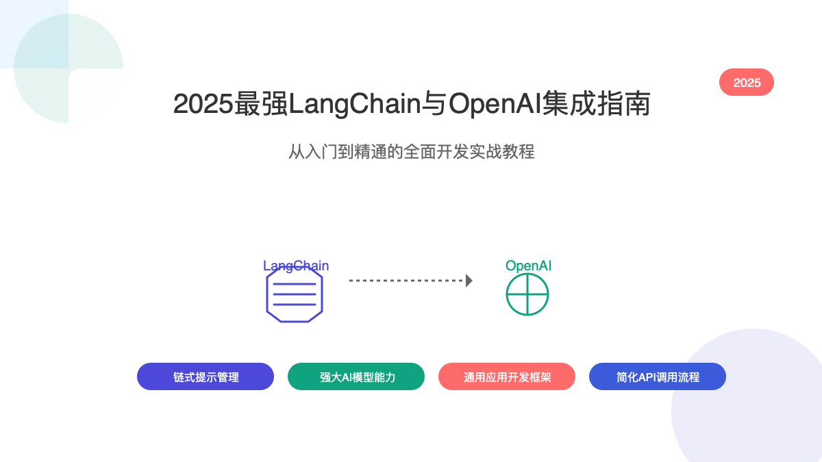 LangChain与OpenAI集成指南封面