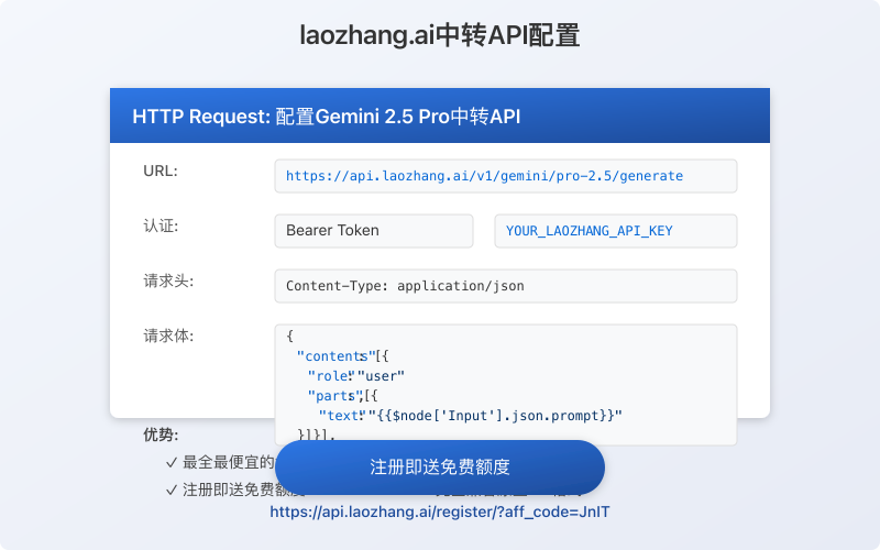 laozhang.ai中转API配置