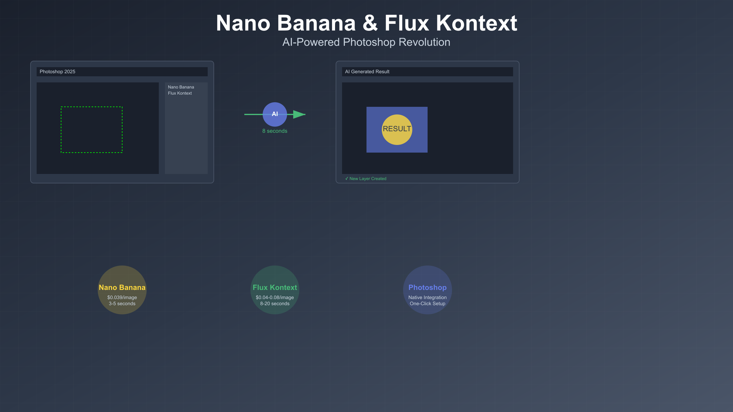 Nano Banana & Flux Kontext工作流程图