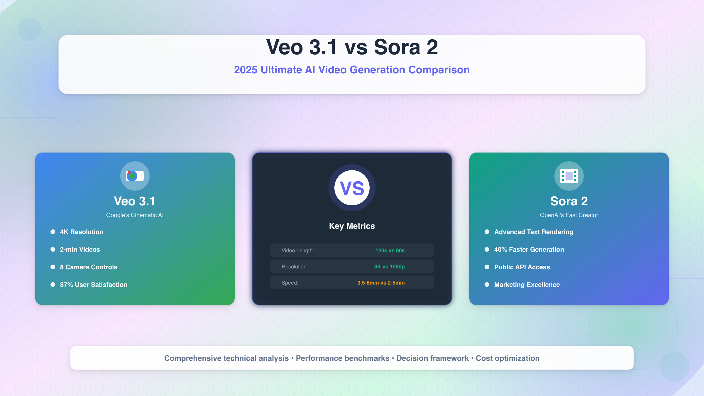 AI Video Generation Comparison Cover
